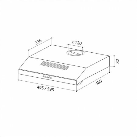 Вытяжка LEX S 600 INOX