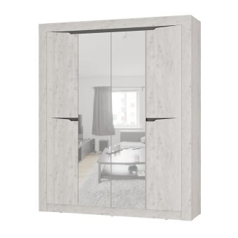 Трёхстворчатые распашные шкафы