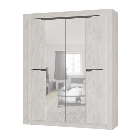 Трёхстворчатые распашные шкафы