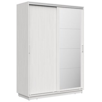 Шкаф-купе Стоун зеркало 2 дверный (Анкор светлый, 120)