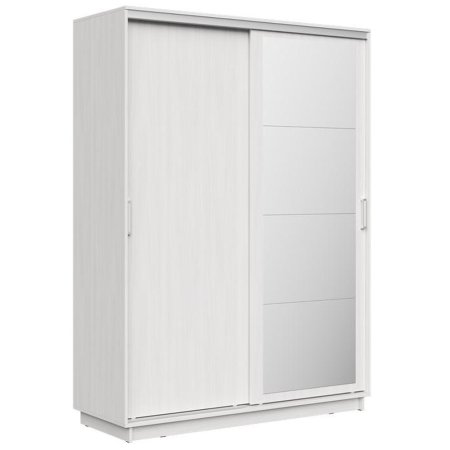 Шкаф-купе Стоун зеркало 2 дверный (Анкор светлый, 120)