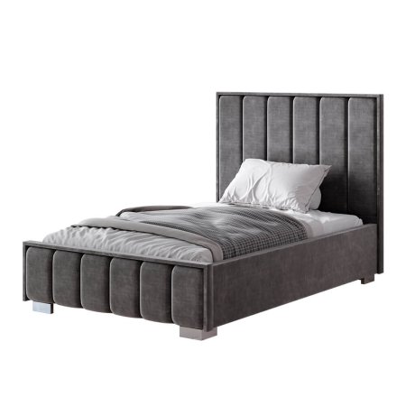Кровать Мирабель 120х200 без настила (Графит)