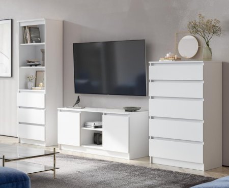 Ницца-4 стеллаж ЦРК.НЦ.04 (Белый)