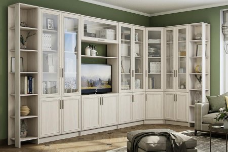 Принцесса тумба детская 2 ящика (Анкор белый) ЦРК.ПРН.03