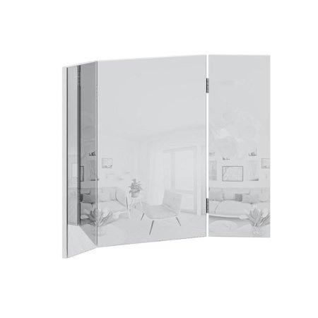 Эва зеркало навесное ЗН-007 (Белый Гладкий)