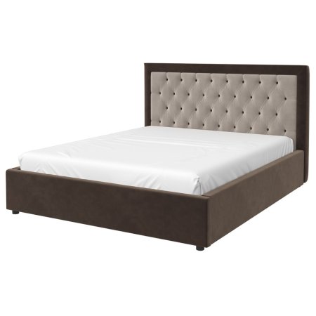 Мартина кровать 160х200 + металлокаркас + подъемный механизм (Латте/Капучино)