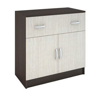 Басса комод КМ 552-М 1 ящик 2 створки снято с производства (Венге/Белфорд)