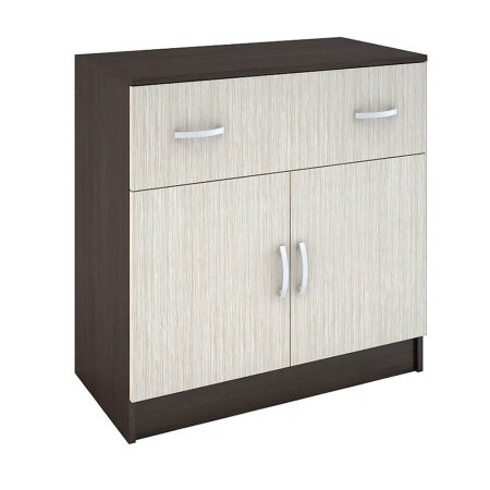 Басса комод КМ 552-М 1 ящик 2 створки снято с производства (Венге/Белфорд)