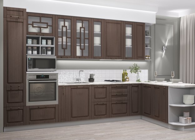 Модульная кухня Гарда (Капучино)