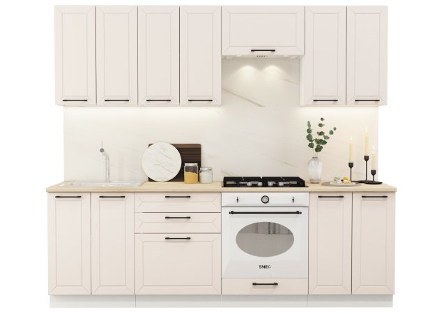 Модульная кухня Кельн (Софт бланж)