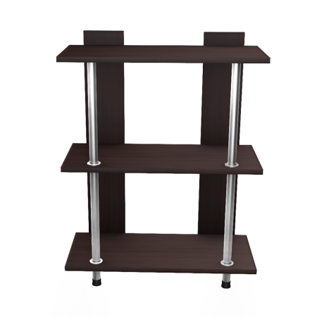 Стеллаж Лиана-2 прямая маленькая (Венге)