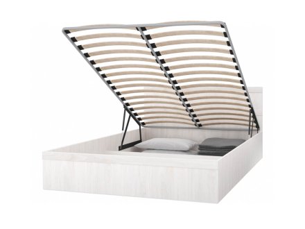 Сабрина-2 Кровать КД-1.12 160х200 с подъёмный механизмом (Ясень анкор светлый)