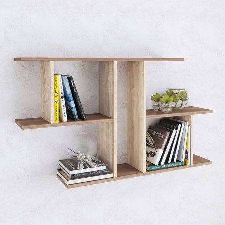 Полка навесная ПН-4 (Шимо темный/Сонома)