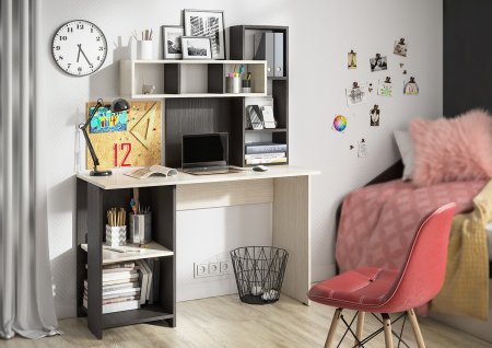 Компьютерный стол Олимп ЛДСП (Венге/Белфорд)