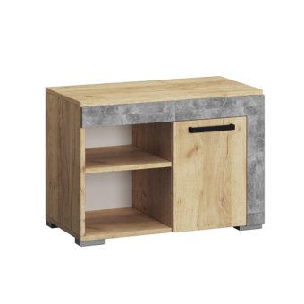 Галант тумба (Дуб крафт золотой/ателье светлое)