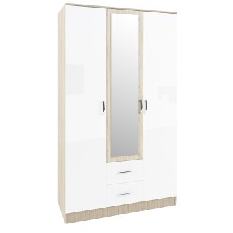 Трёхстворчатые распашные шкафы