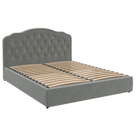 Селин кровать 160х200 + металлокаркас + подъемный механизм (Холодный серый)