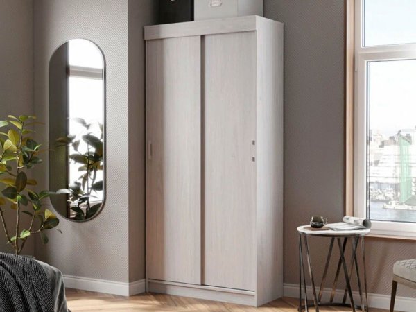 Шкаф-купе Евро (Анкор светлый)