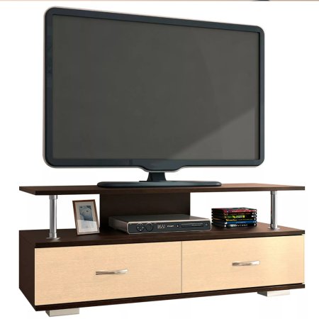 Тумба TV-5_А в гостиную снято с производства (Венге/Дуб молочный)