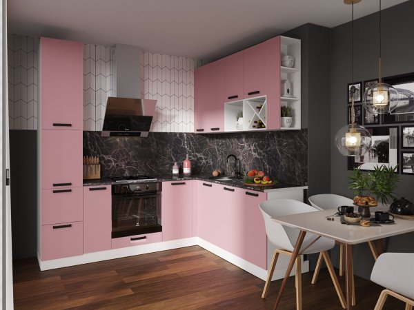 Модульная кухня Осло (Карбон сакура)