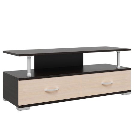 Тумба TV-5_А в гостиную снято с производства (Венге/Дуб молочный)