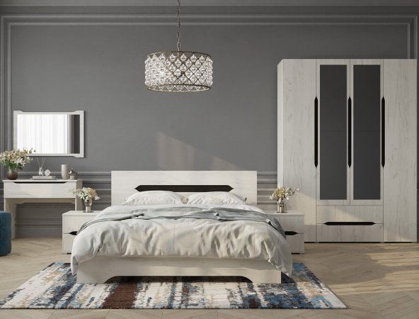 Вега тумба прикроватная (Дуб крафт белый)