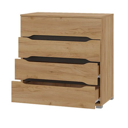 Вега комод 800 (Дуб крафт золотой)