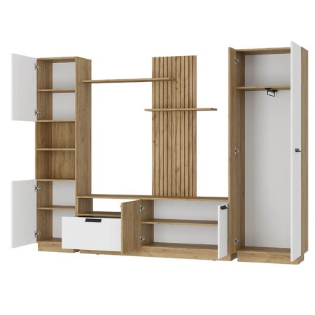 Гостиная Мишель тип 2 ГС-01 (крафт/белый)