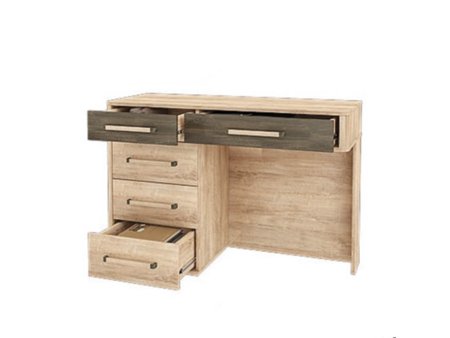 Версаль-2 стол туалетный ТС-5 (Дуб барик/Анкор темный)