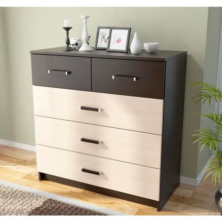 Вега комод К-04 (Венге/Дуб молочный)