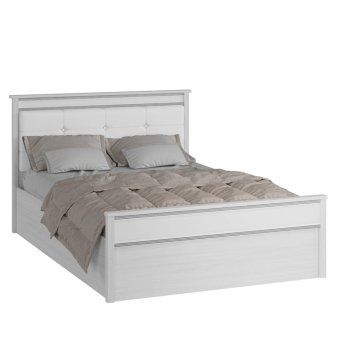 Ливорно кровать ЛКР-1 160х200 (Анкор светлый, Настил ЛДСП)