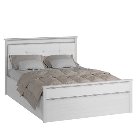 Ливорно кровать ЛКР-1 140х200 (Анкор светлый, Настил ЛДСП)